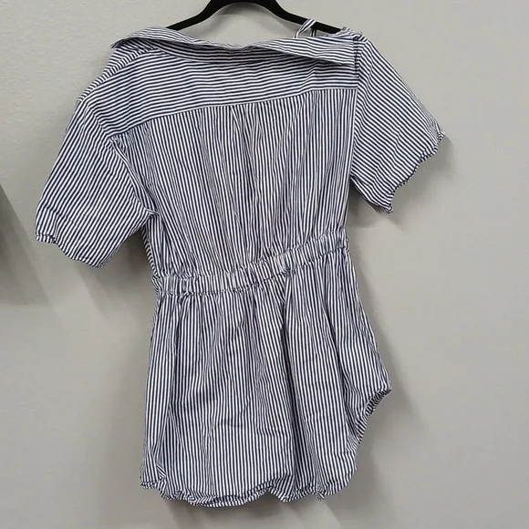 Zara knotted poplin shirt w/ Thin straps Size Small - Picture 5 of 5